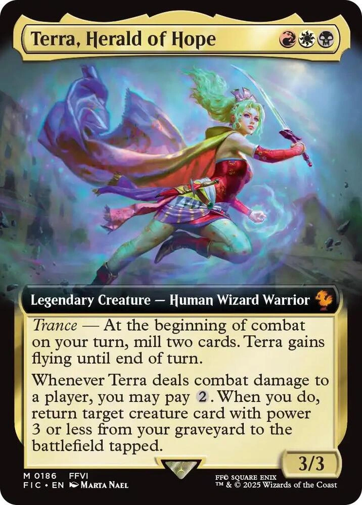 Terra, Herald of Hope (Extended Art) Foil