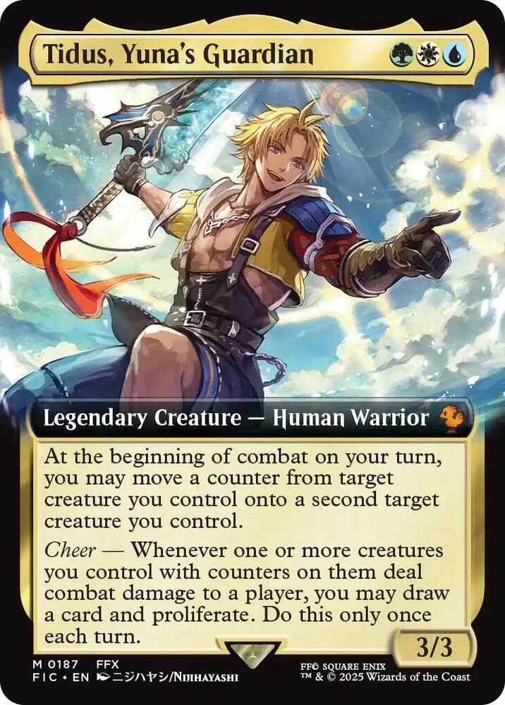 Tidus, Yuna's Guardian (Extended Art) Foil