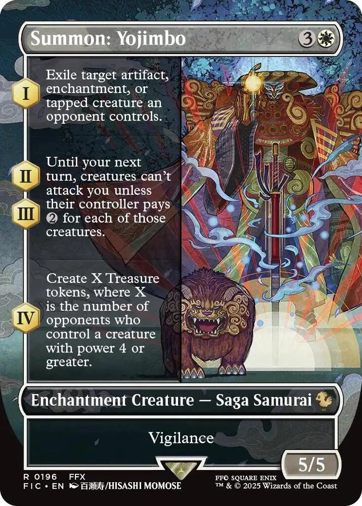 Summon: Yojimbo (Borderless) Foil