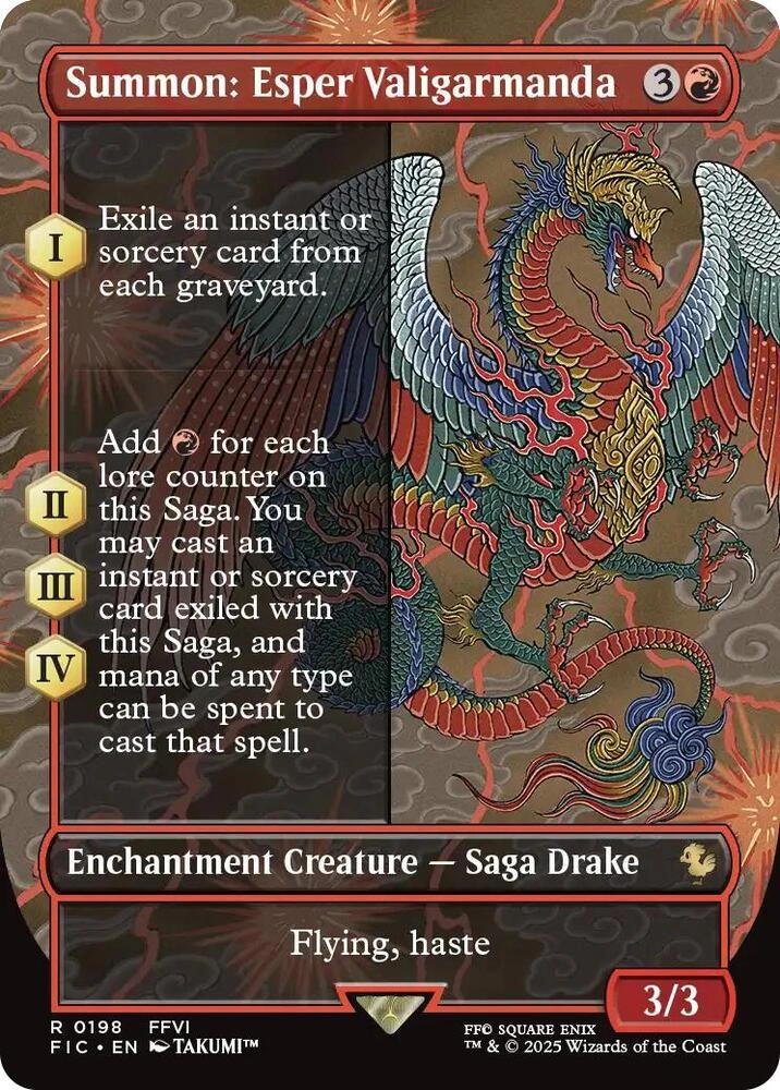 Summon: Esper Valigarmanda (Borderless) Foil