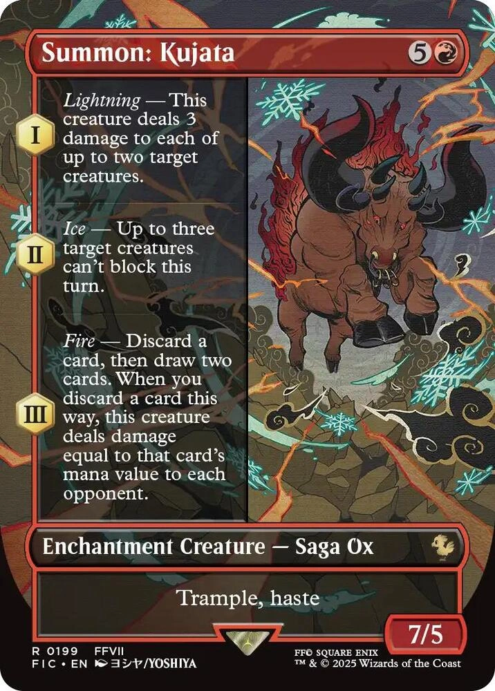 Summon: Kujata (Borderless) Foil