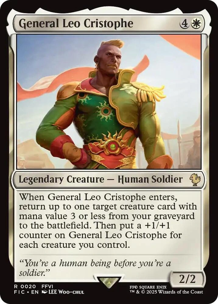 General Leo Cristophe (Surge Foil)