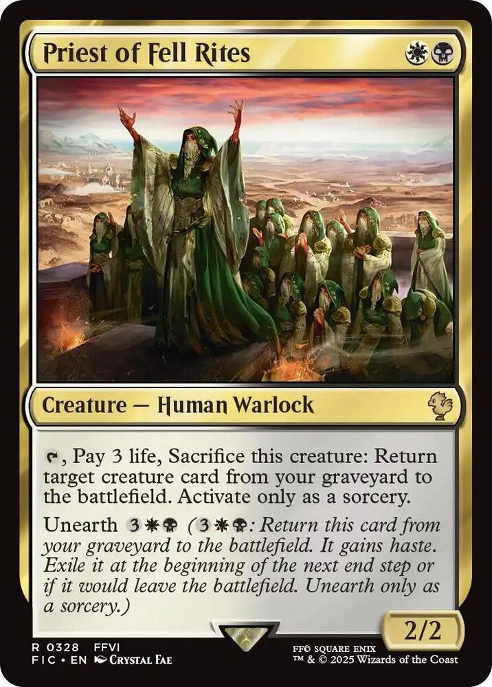Priest of Fell Rites (Surge Foil)