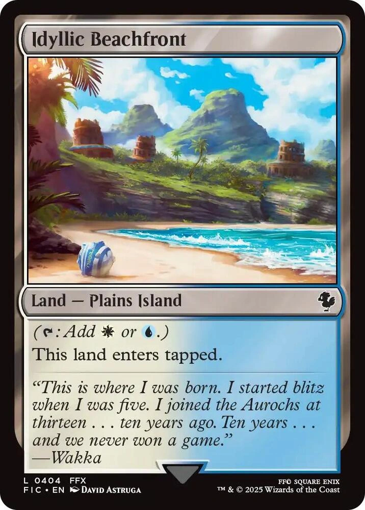 Idyllic Beachfront (Surge Foil)