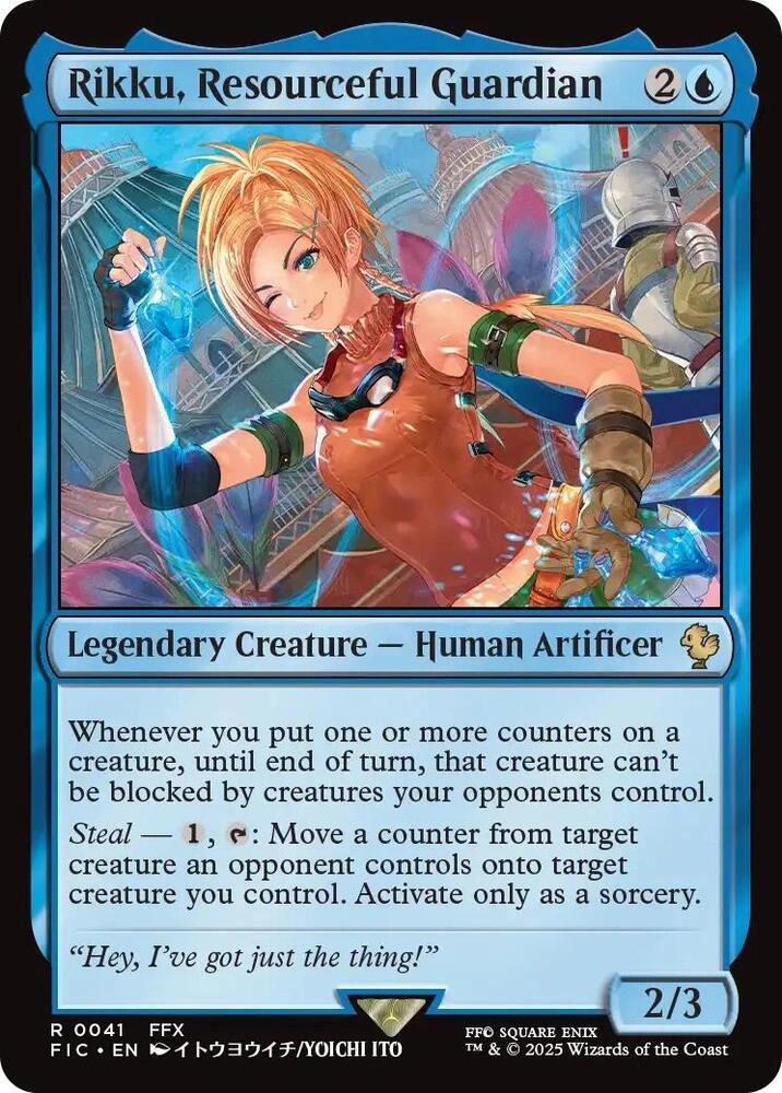 Rikku, Resourceful Guardian (Surge Foil)