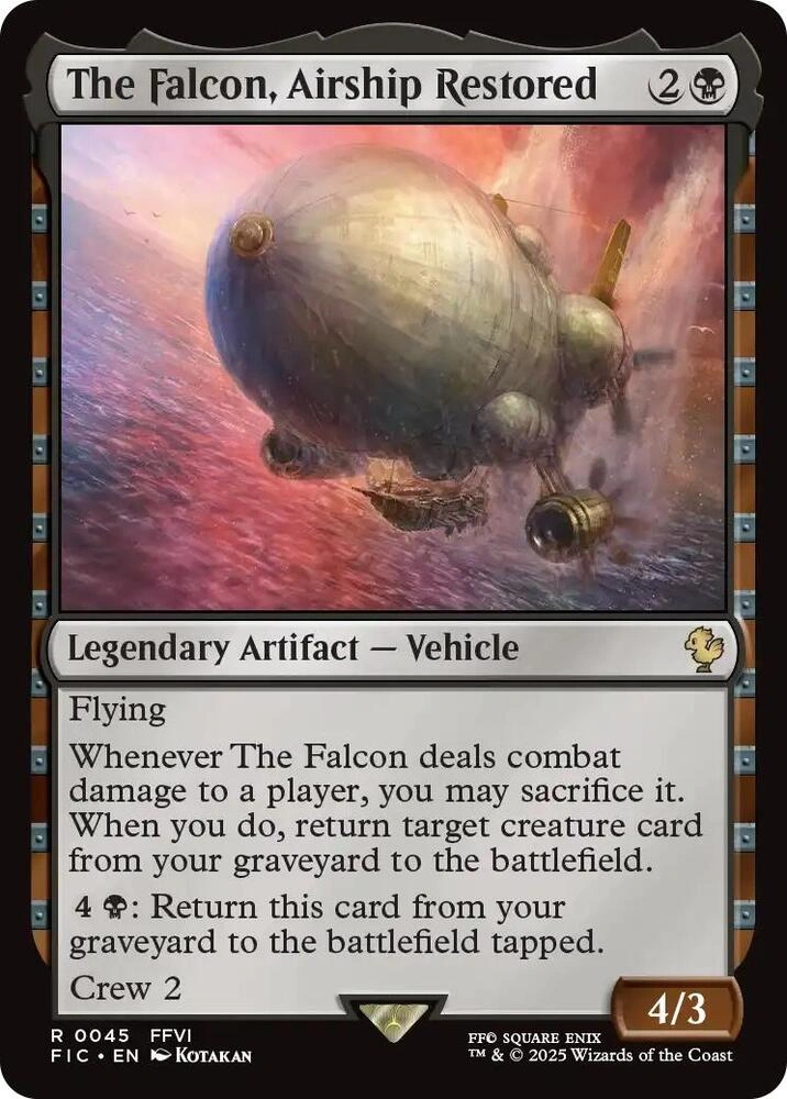 The Falcon, Airship Restored (Surge Foil)