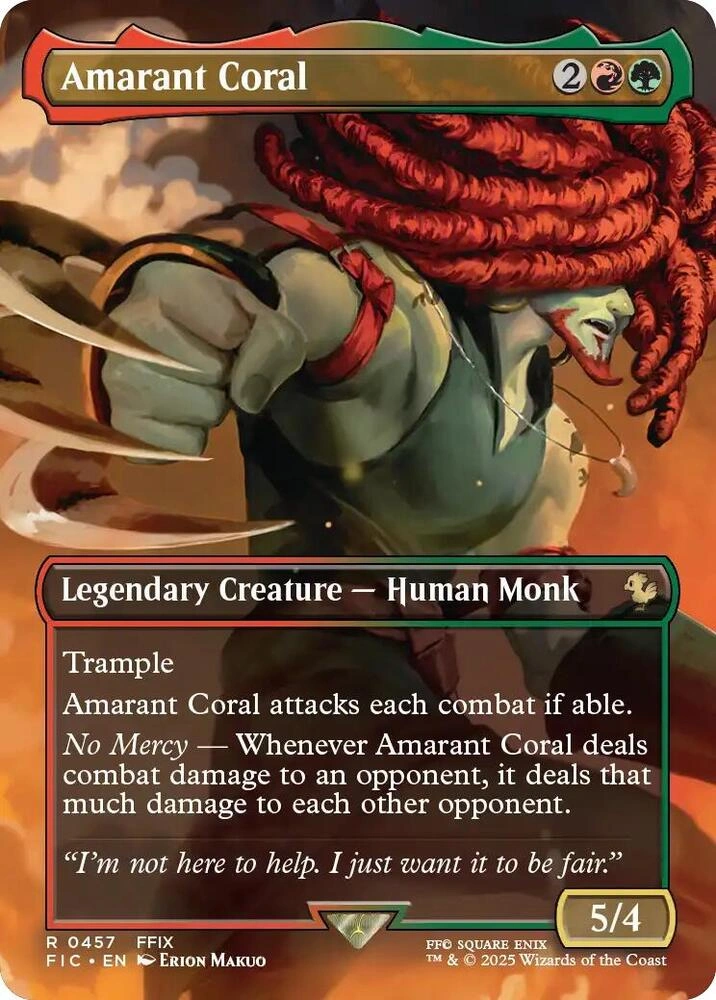 Amarant Coral (Borderless)