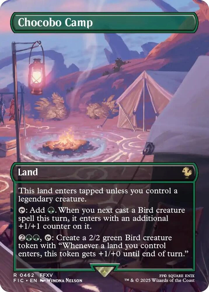 Chocobo Camp (Borderless) Foil