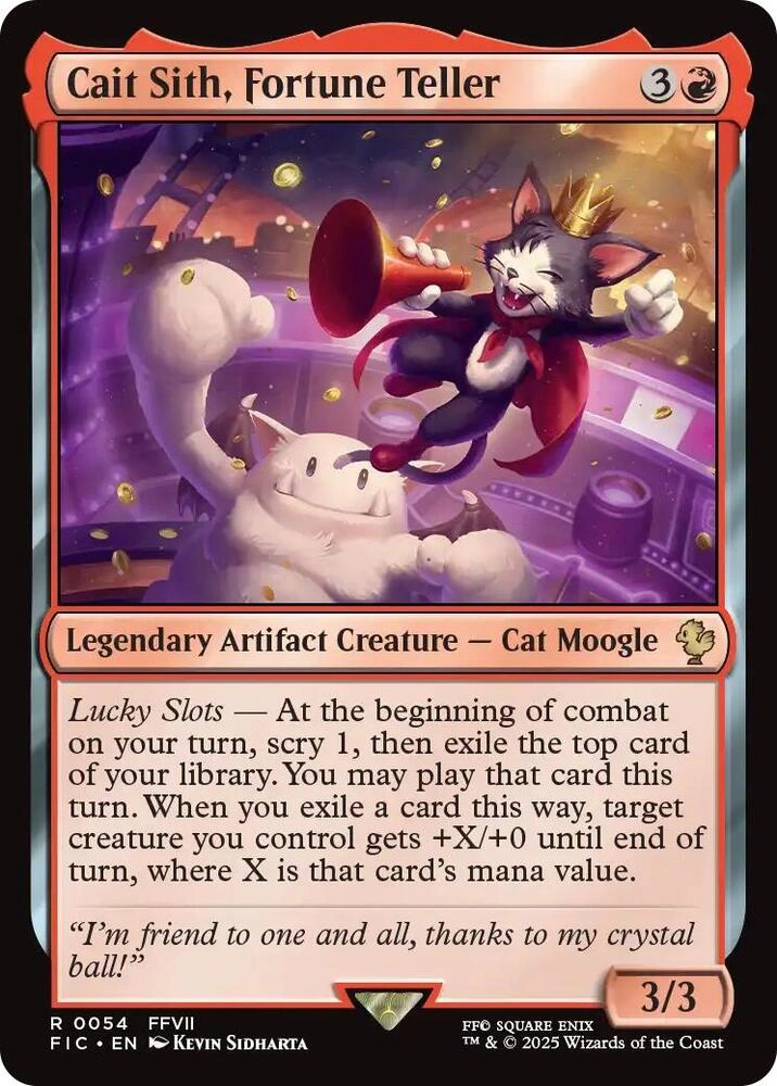 Cait Sith, Fortune Teller (Surge Foil)