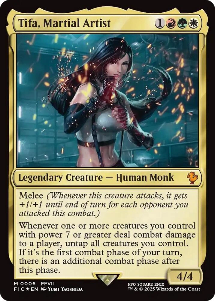 Tifa, Martial Artist Foil