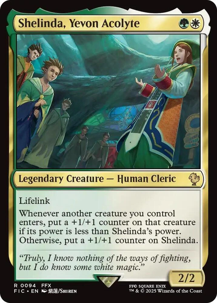 Shelinda, Yevon Acolyte (Surge Foil)