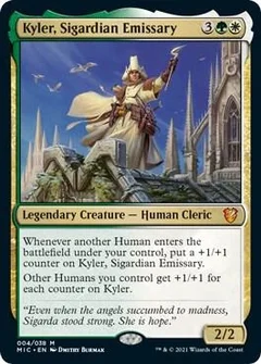 Kyler, Sigardian Emissary Foil 4