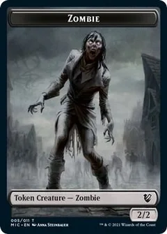 Zombie (005 MIC) // Zombie (005 MID) Double-Sided Token 5 // 5