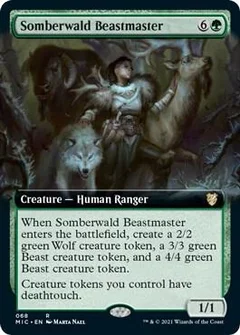 Somberwald Beastmaster (Extended Art) 68