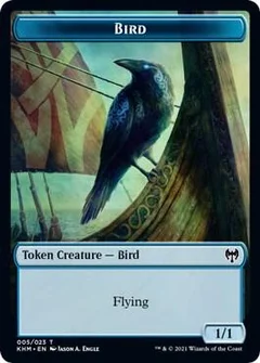 Bird (005) // Soldier Double-Sided Token 5 // 4