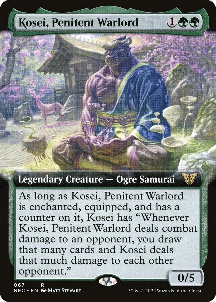 Kosei, Penitent Warlord (Extended Art)