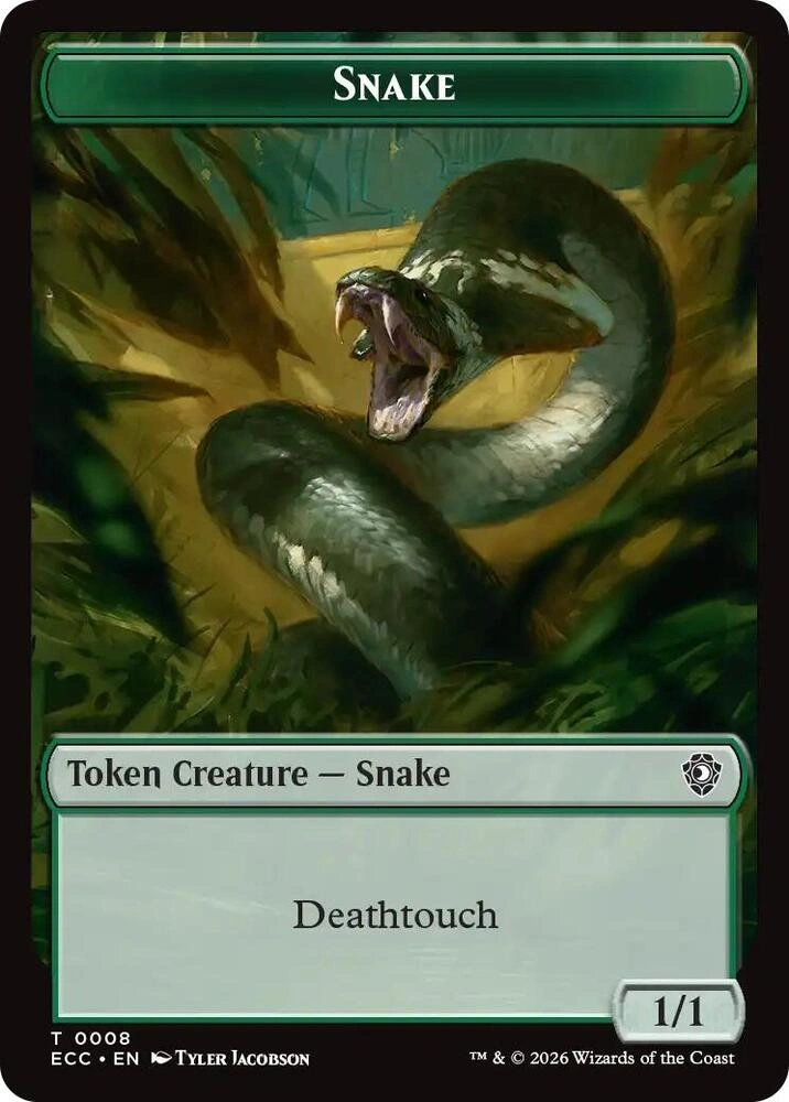 Snake // Scarecrow Double-Sided Token