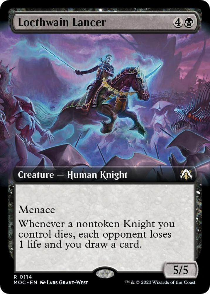 Locthwain Lancer (Extended Art) Foil