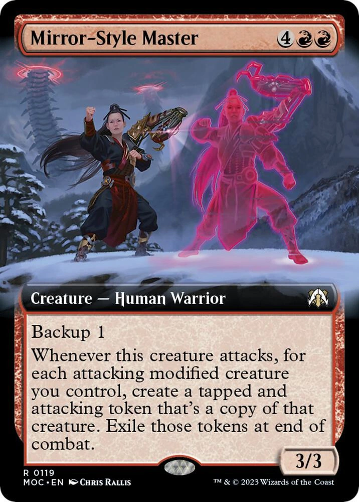 Mirror-Style Master (Extended Art) Foil
