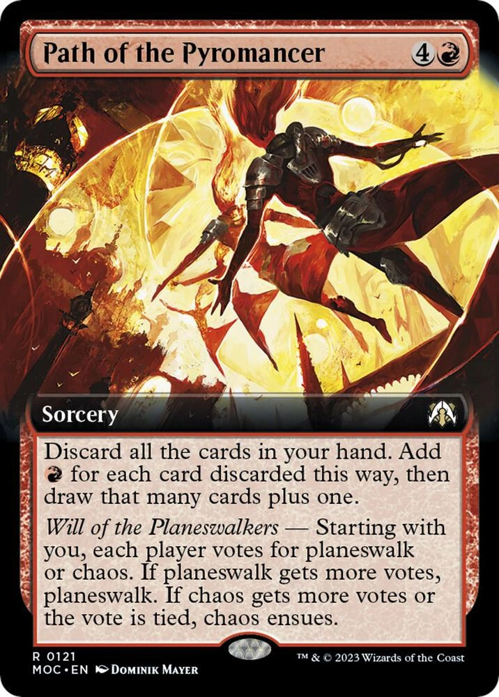 Path of the Pyromancer (Extended Art) Foil