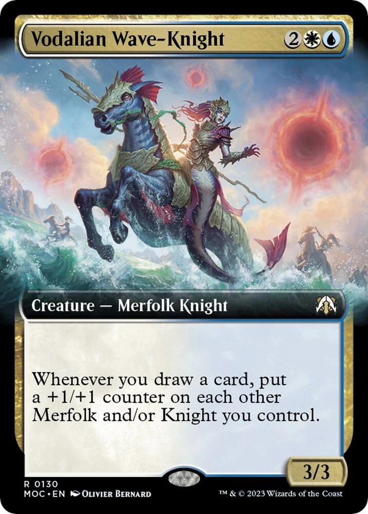 Vodalian Wave-Knight (Extended Art) Foil