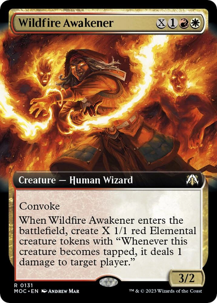 Wildfire Awakener (Extended Art) Foil