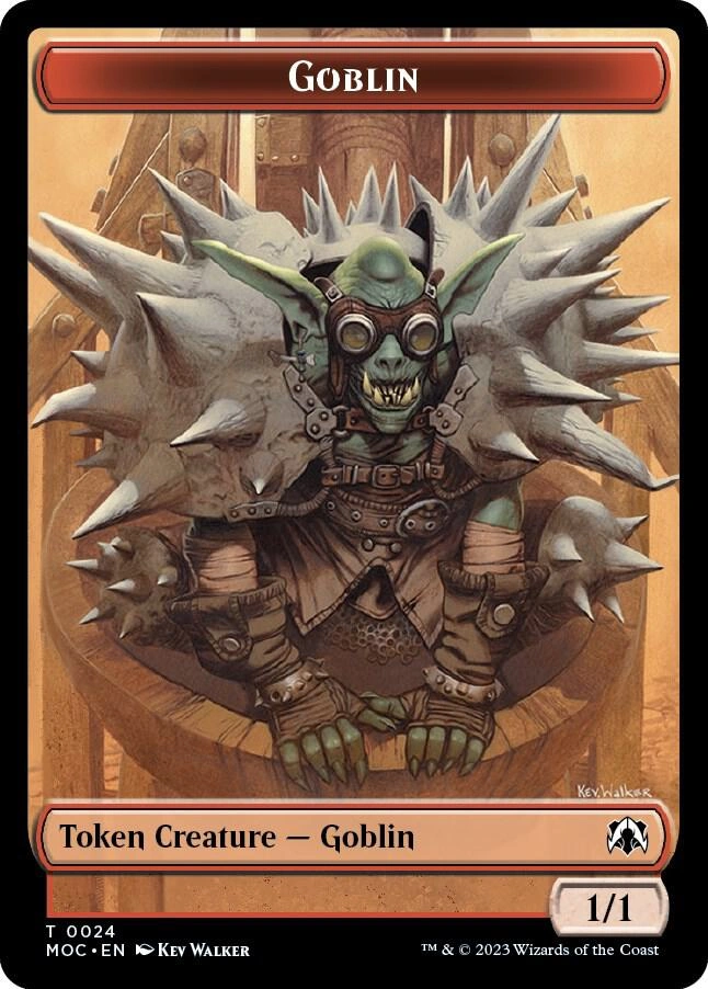 Goblin // Eldrazi Double-sided Token