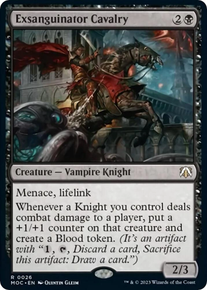 Exsanguinator Cavalry