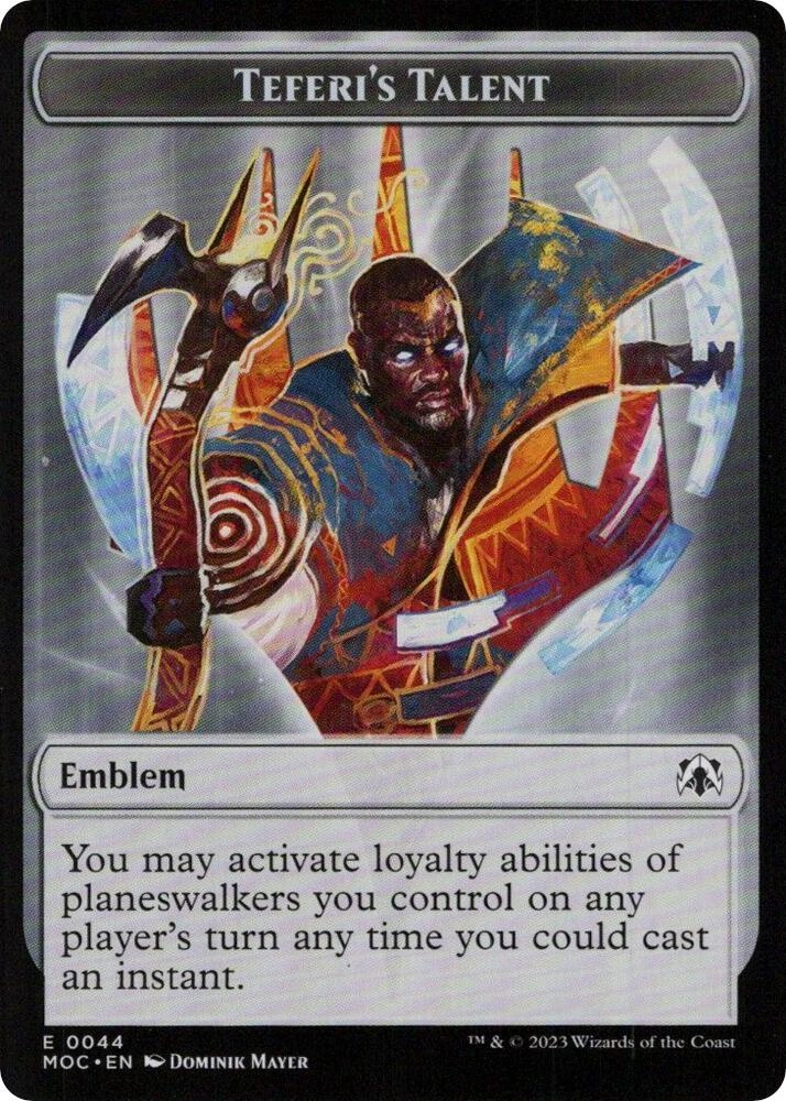 Emblem - Teferi's Talent