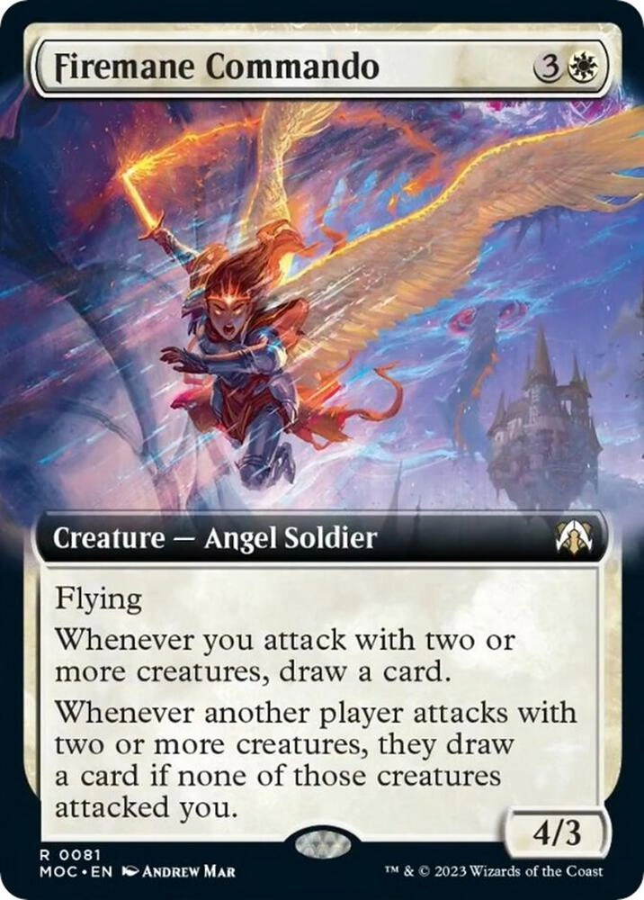 Firemane Commando (Extended Art) Foil