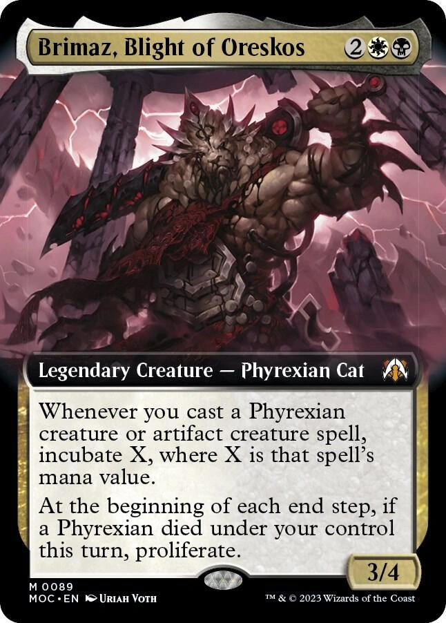 Brimaz, Blight of Oreskos (Extended Art) Foil