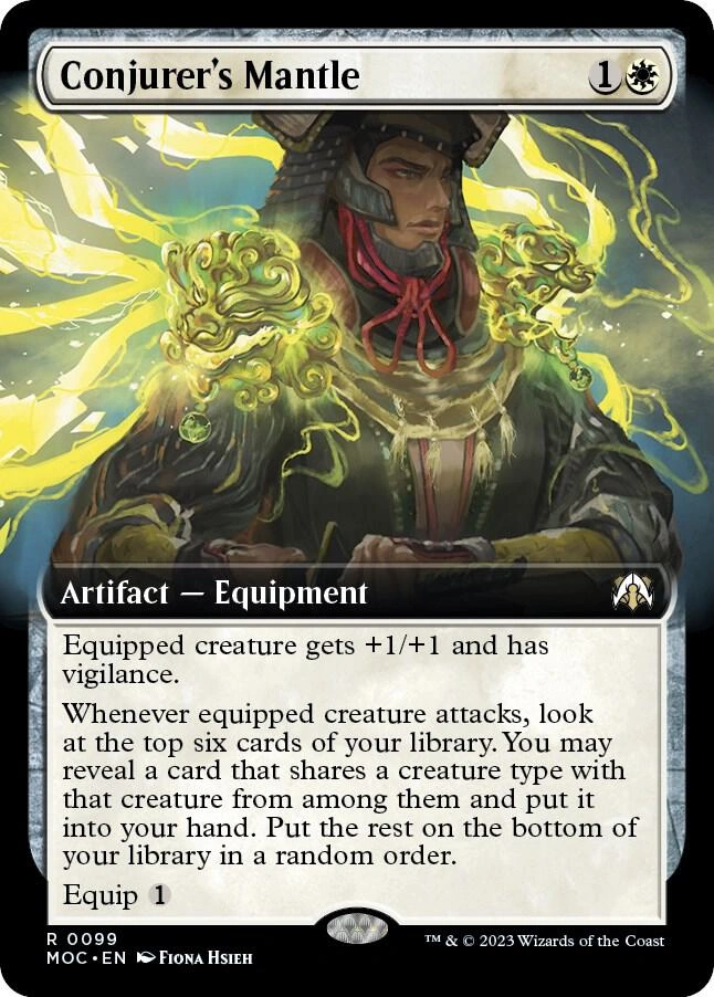 Conjurer's Mantle (Extended Art) Foil