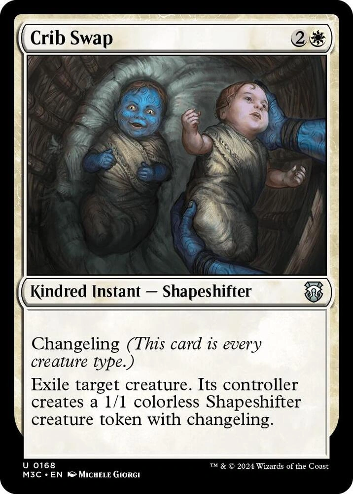 Crib Swap (Ripple Foil)
