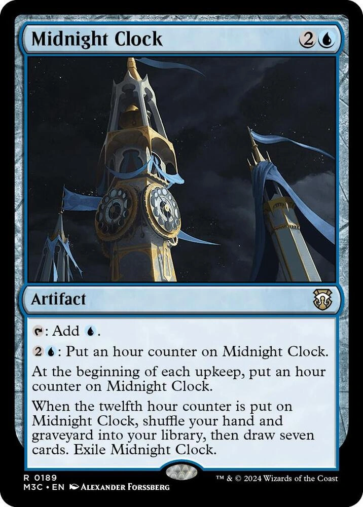 Midnight Clock (Ripple Foil)