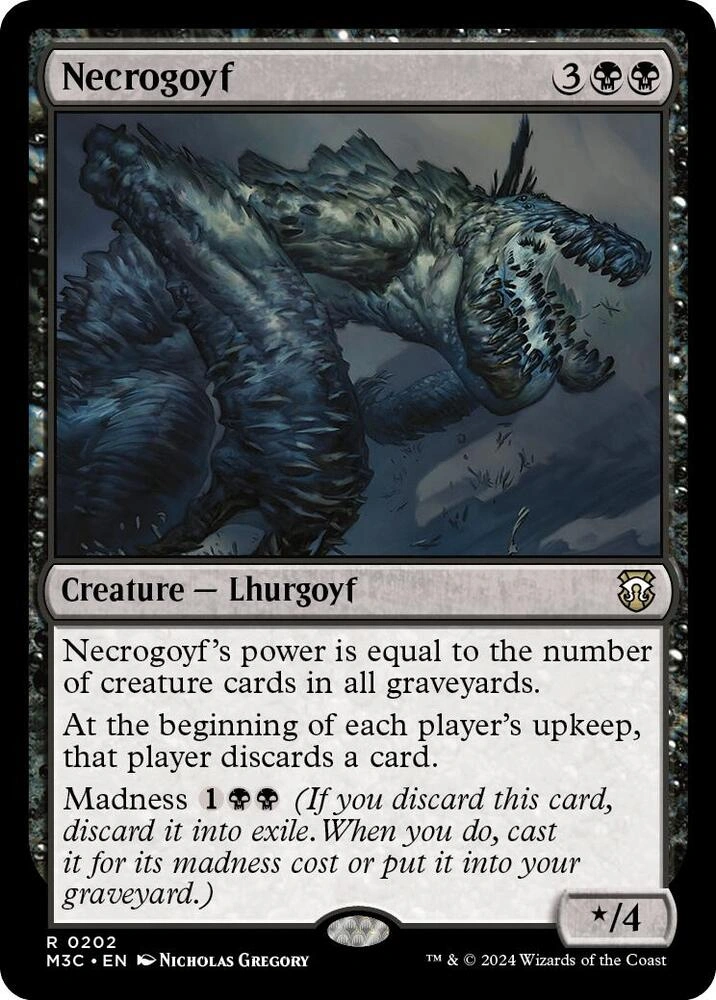 Necrogoyf (Ripple Foil)