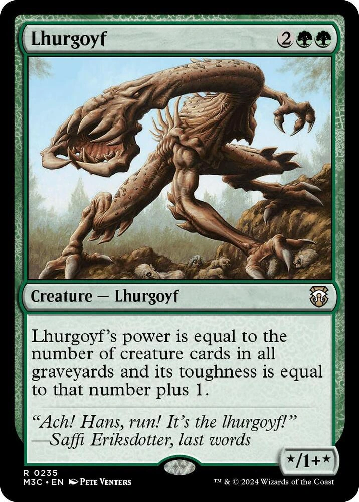 Lhurgoyf (Ripple Foil)
