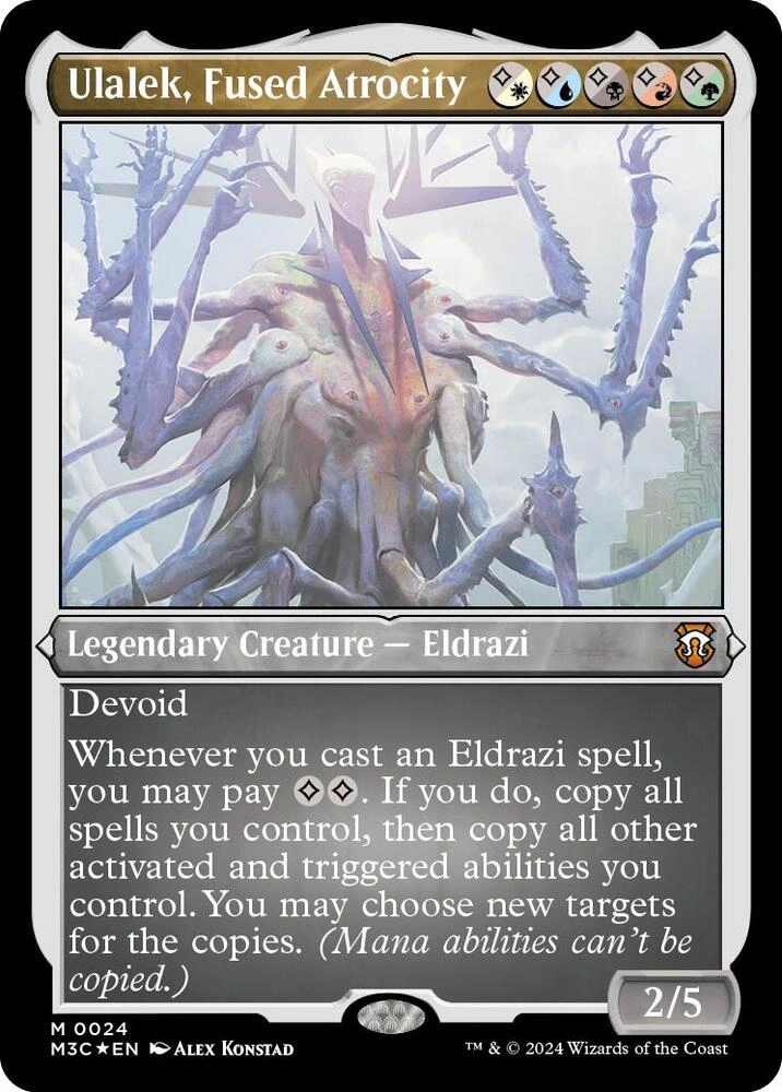 Ulalek, Fused Atrocity (Foil Etched)