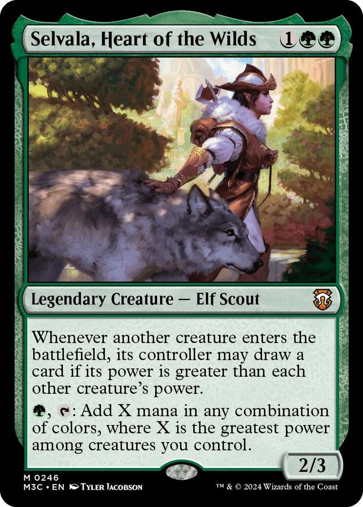 Selvala, Heart of the Wilds (Ripple Foil)
