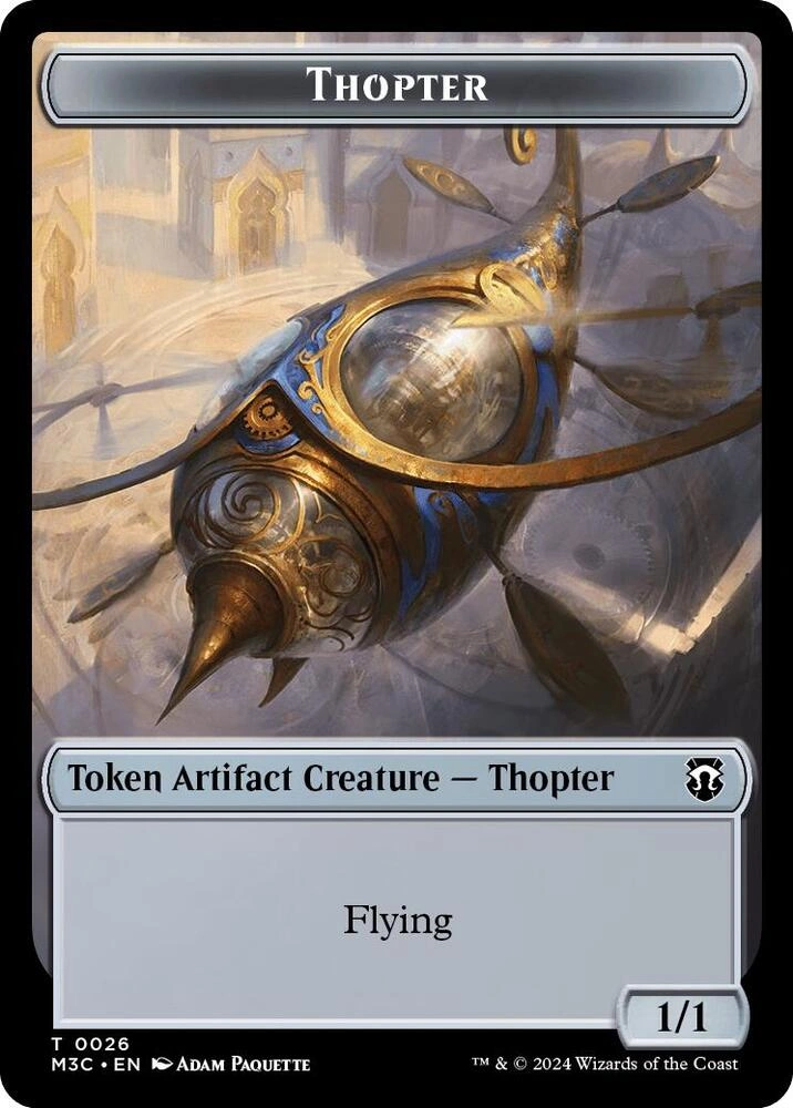 Thopter (Ripple Foil) // Copy Double-Sided Token