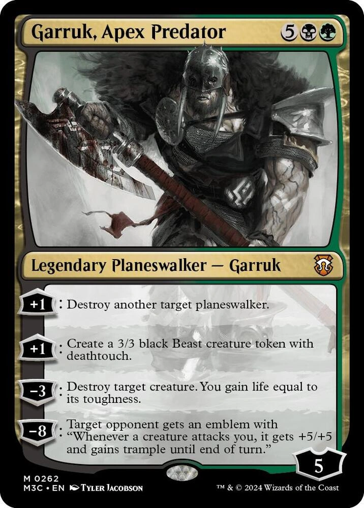 Garruk, Apex Predator (Ripple Foil)