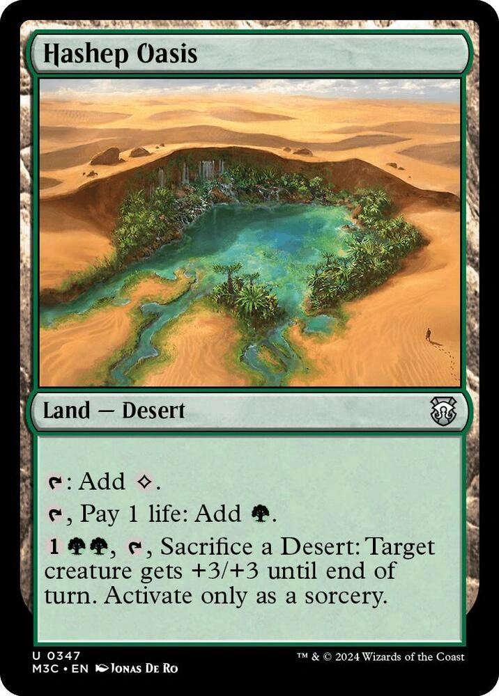 Hashep Oasis (Ripple Foil)
