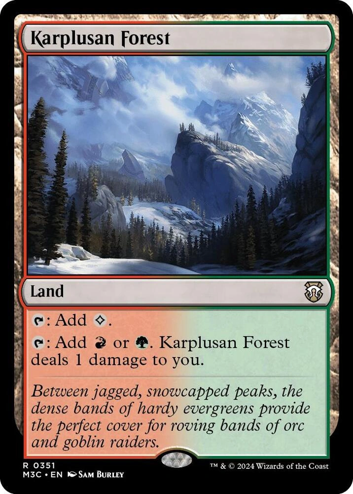 Karplusan Forest (Ripple Foil)