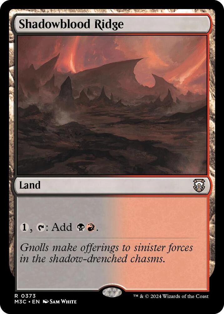 Shadowblood Ridge (Ripple Foil)
