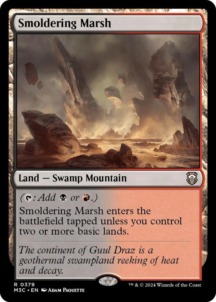 Smoldering Marsh (Ripple Foil)