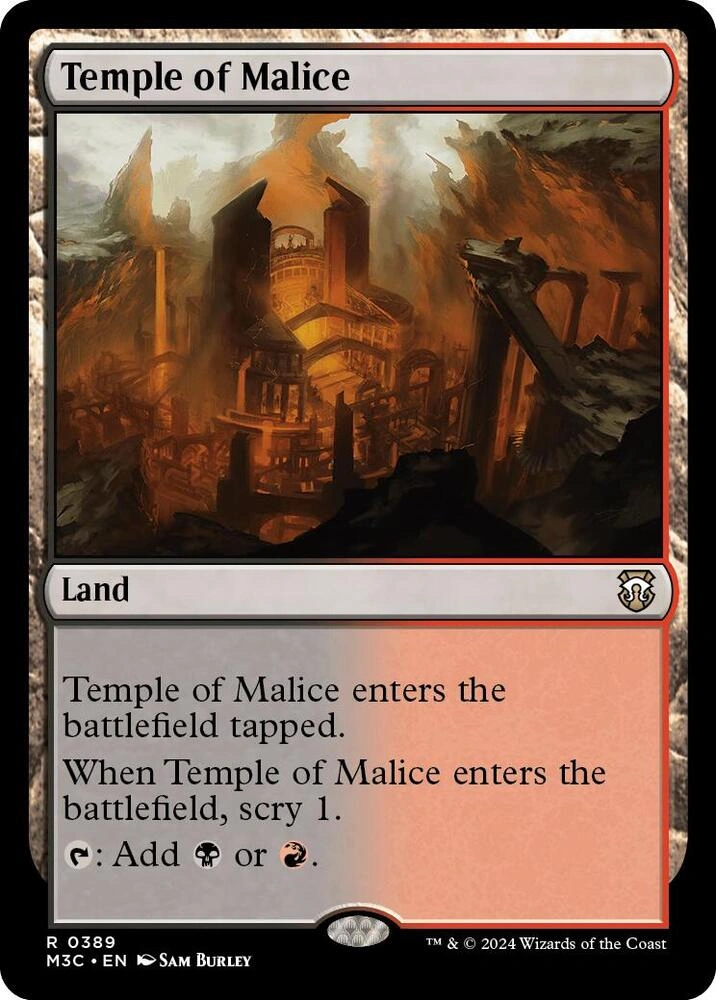 Temple of Malice (Ripple Foil)