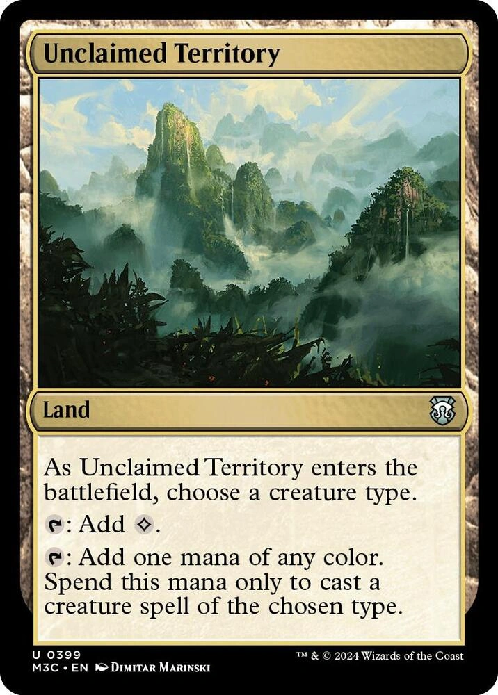 Unclaimed Territory (Ripple Foil)