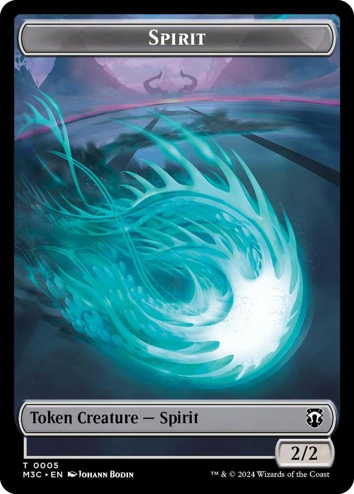Spirit (Ripple Foil) // Eldrazi Double-Sided Token