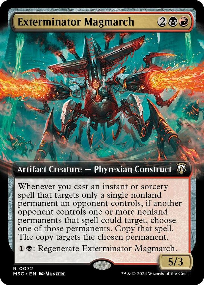 Exterminator Magmarch (Extended Art) (Ripple Foil)