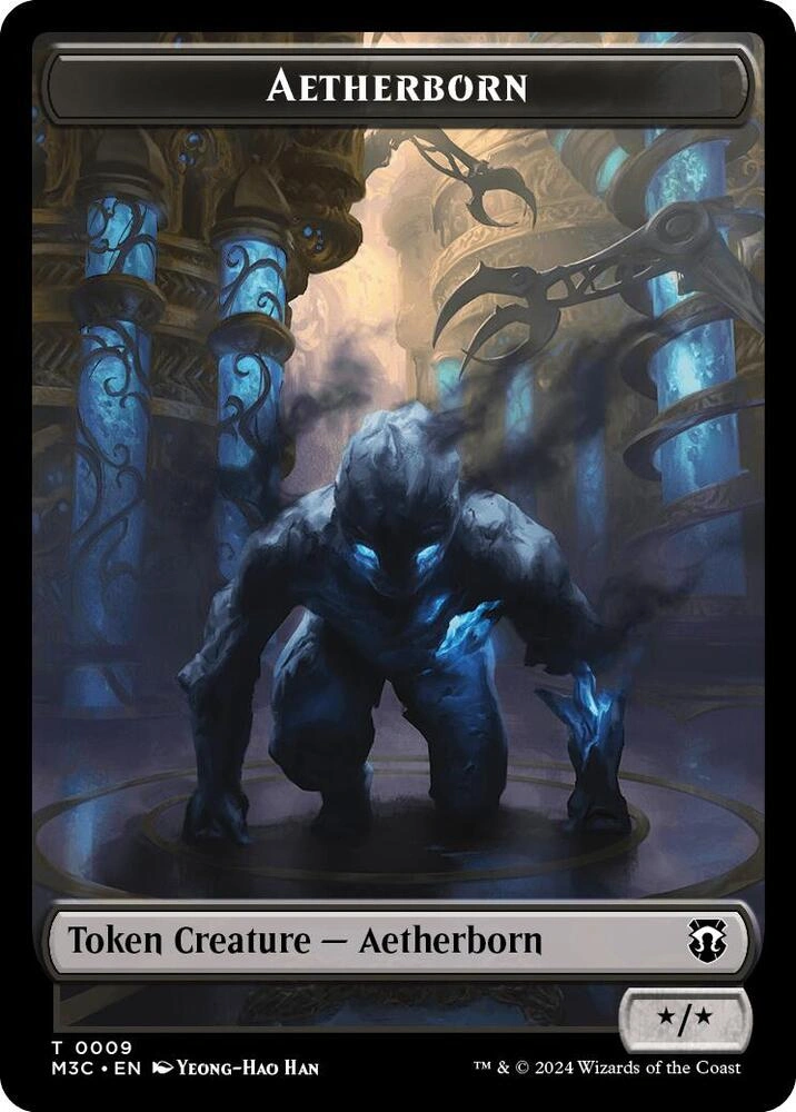 Aetherborn (Ripple Foil) // Thopter Double-Sided Token