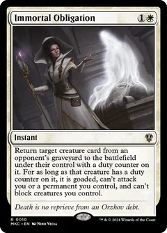 Immortal Obligation 10